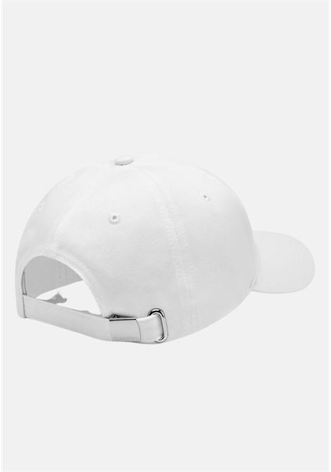 White men's and women's cap with logo patch CALVIN KLEIN | K50K511296YAF
